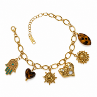 The Golden Hour Charm Bracelet