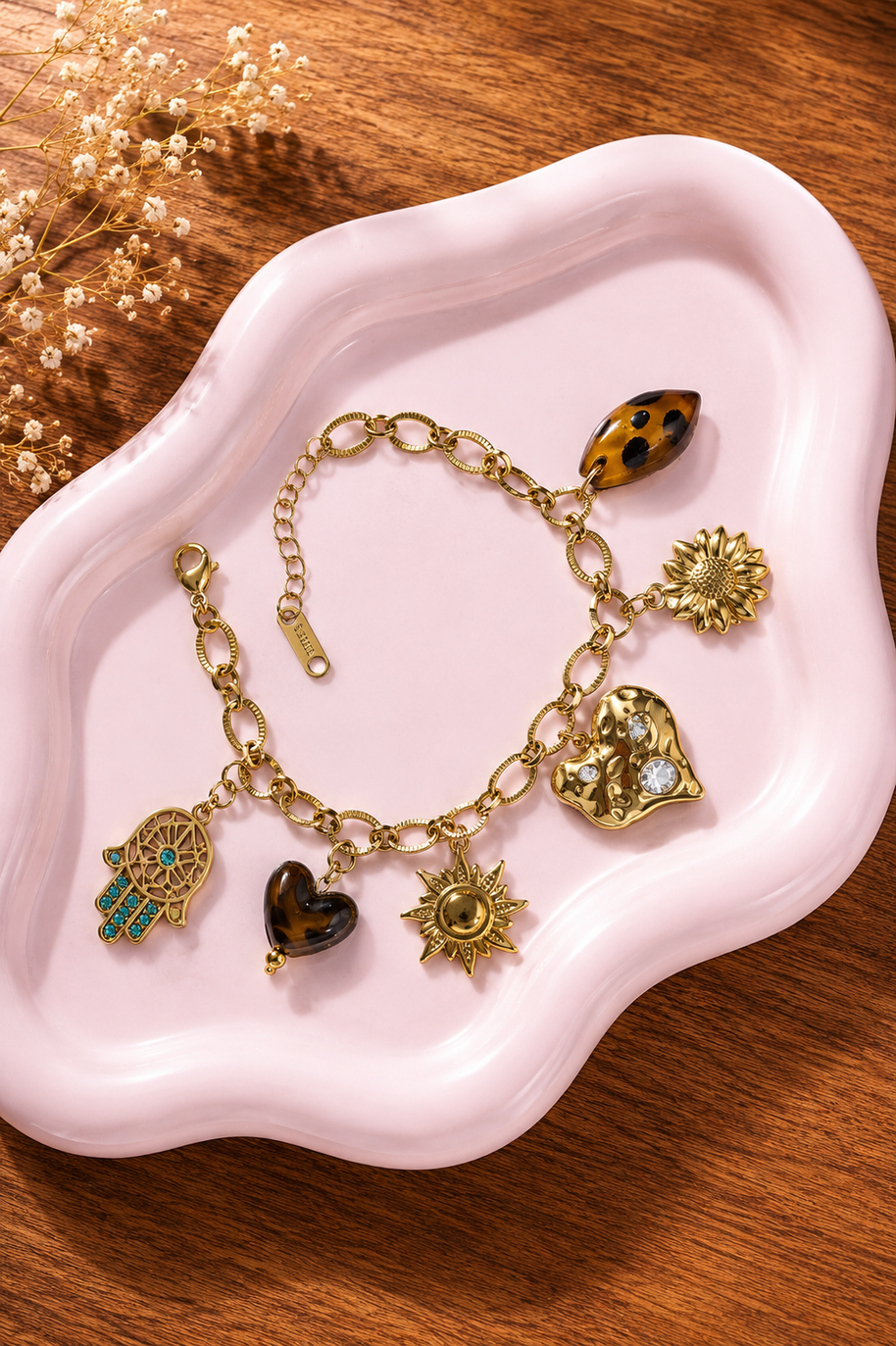The Golden Hour Charm Bracelet