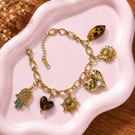 The Golden Hour Charm Bracelet