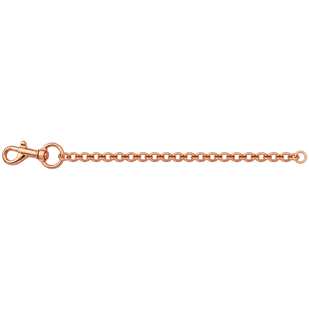 Rose Gold Keychain (3 charm)