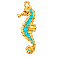 Aqua Seahorse