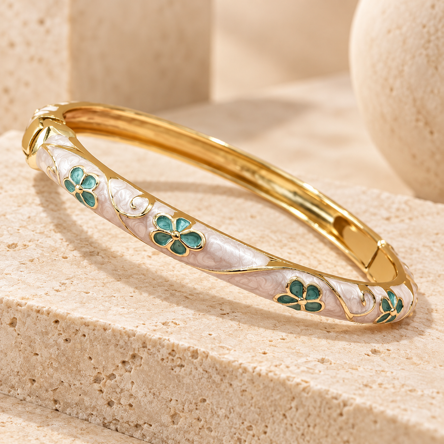 Verona Enamel Bangle