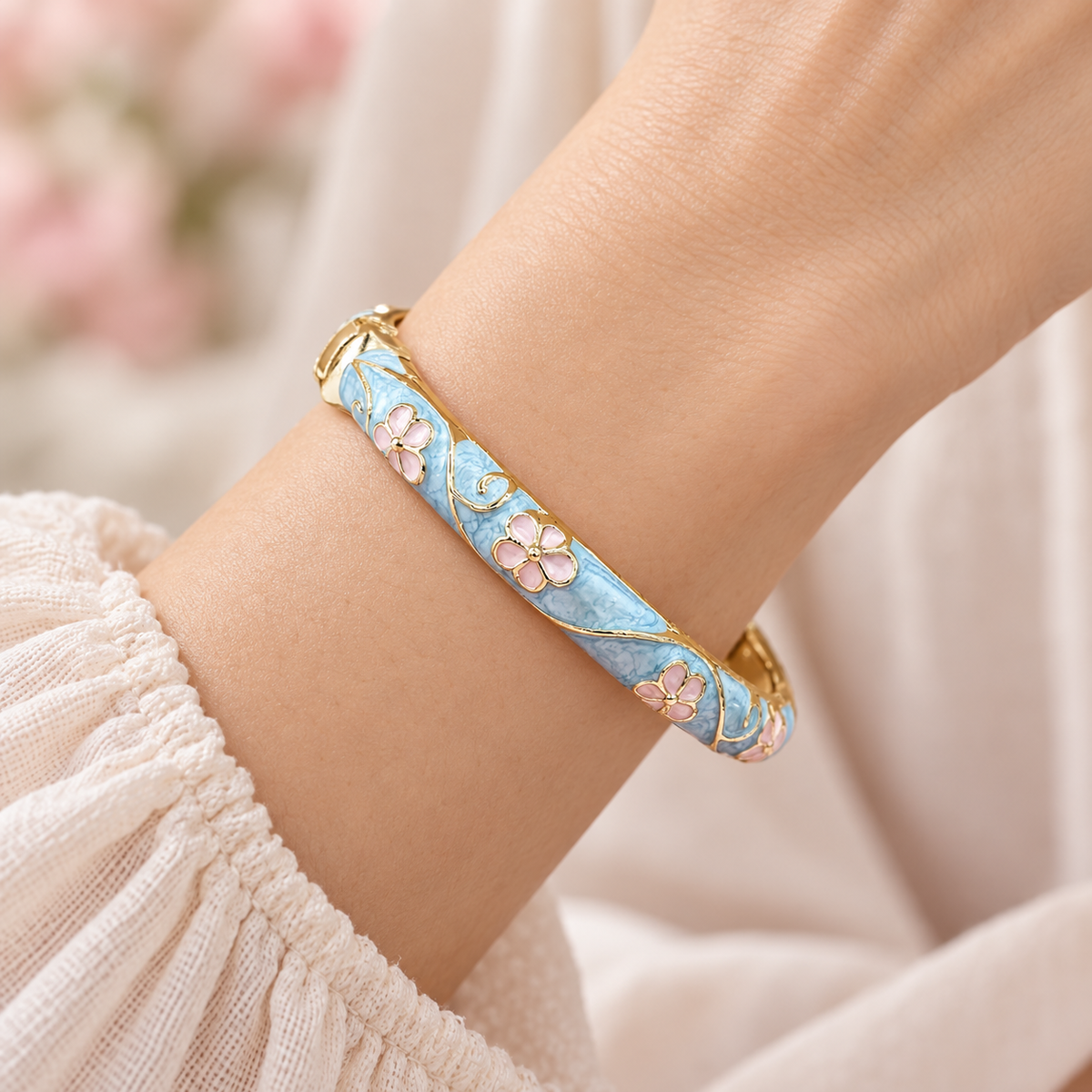 Sakura Bloom Bangle
