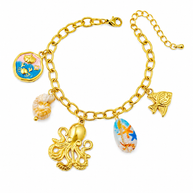 The Ocean Treasure Charm Bracelet
