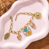 The Celestial Guardian Charm Bracelet