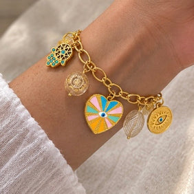 The Celestial Guardian Charm Bracelet