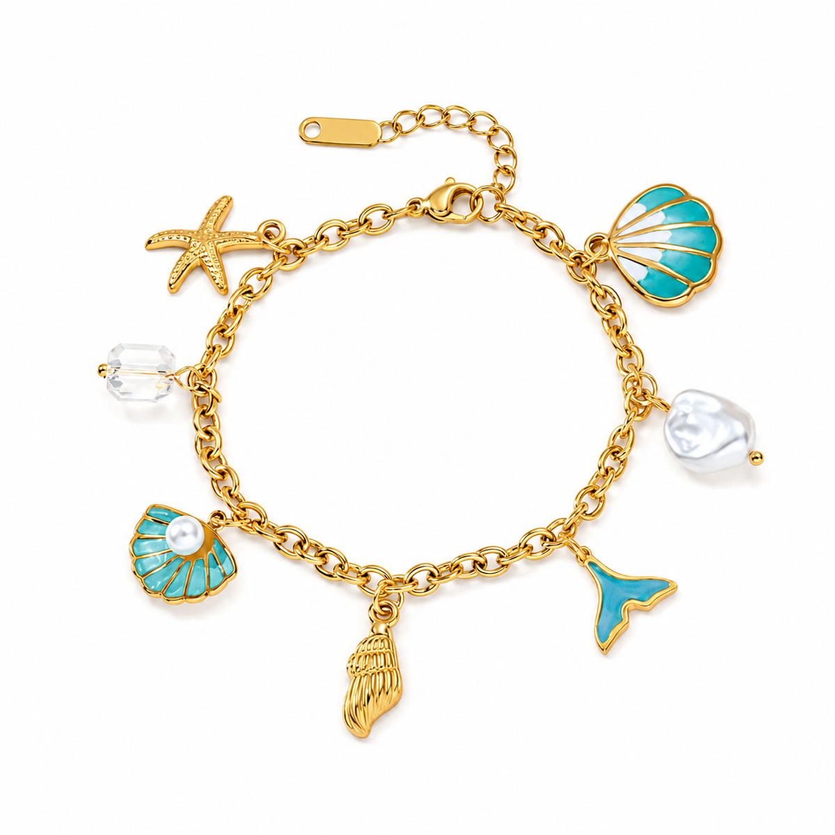 The Mermaid Cove Charm Bracelet