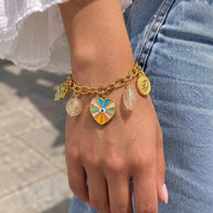 The Celestial Guardian Charm Bracelet